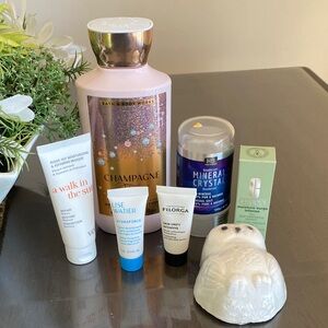 New🌈 Face Bath & Body Care LOT lotion hair scrub